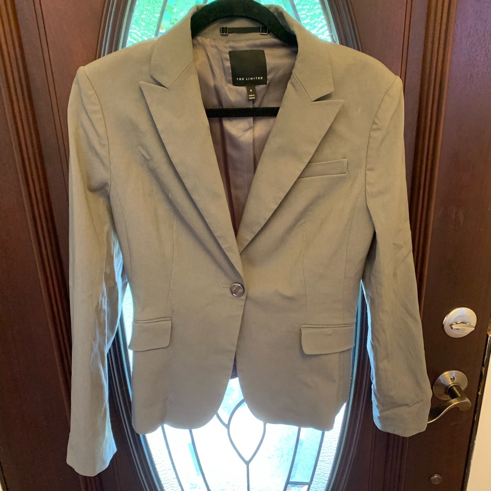 The Limited gray blazer